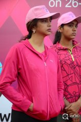 Celebs At Breast Cancer Awareness Walk